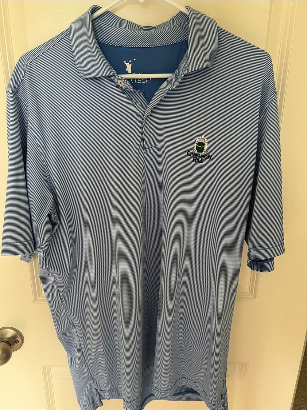 Light Blue Performance Polo